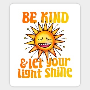 Be Kind And Let Your Light Shine Sticker